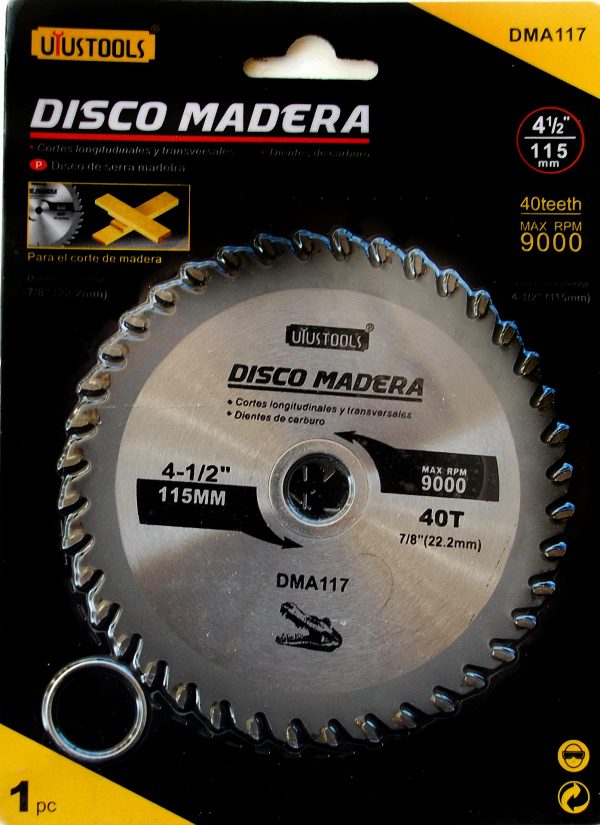 DISCO DE MADERA N-4